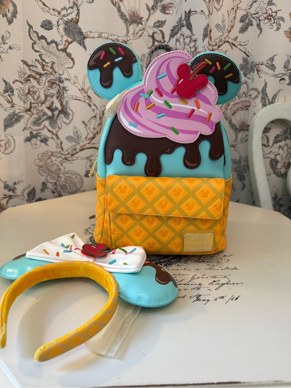 Loungefly | Disney Sweet Treats Minnie Ears Headband | NWOT - Picture 6 of 7